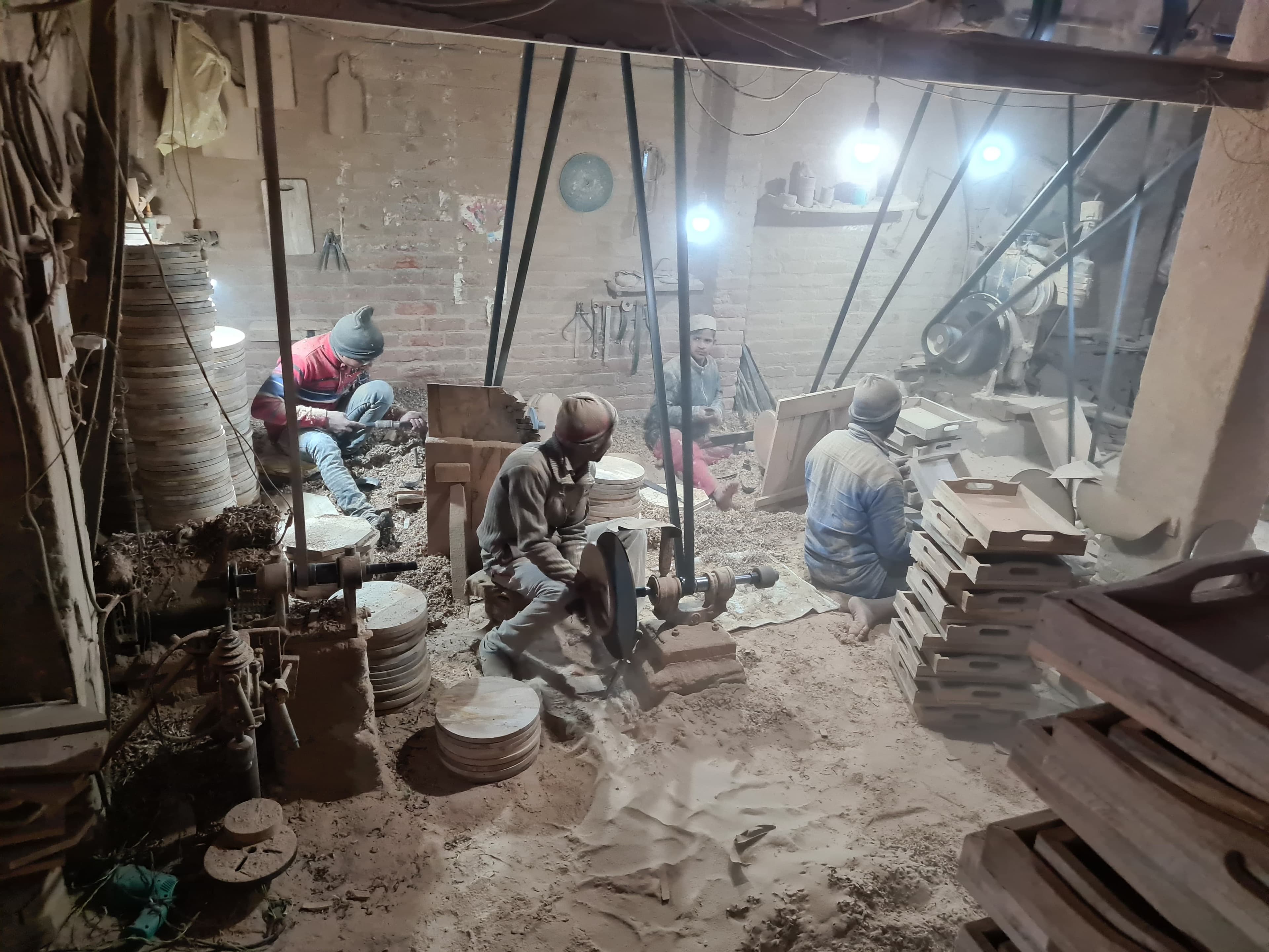 Artisans at work